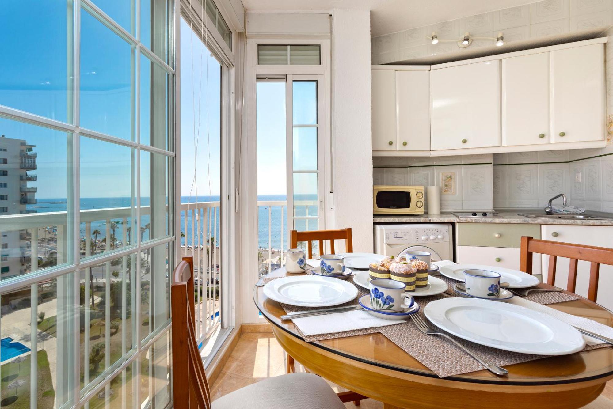 Apartamento Con Vistas Al Mar En بينالماذينا المظهر الخارجي الصورة
